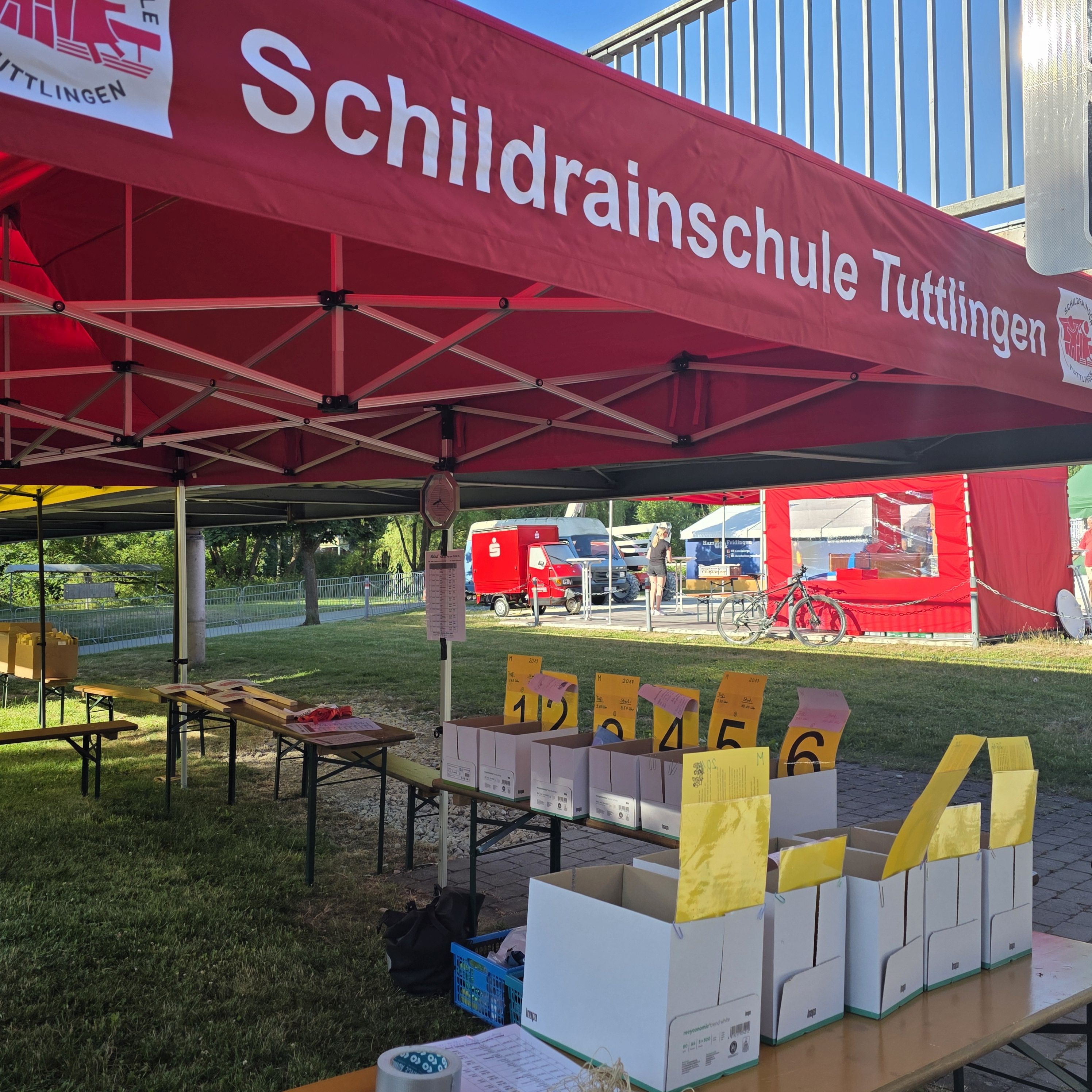 Schulstand bei run&fun