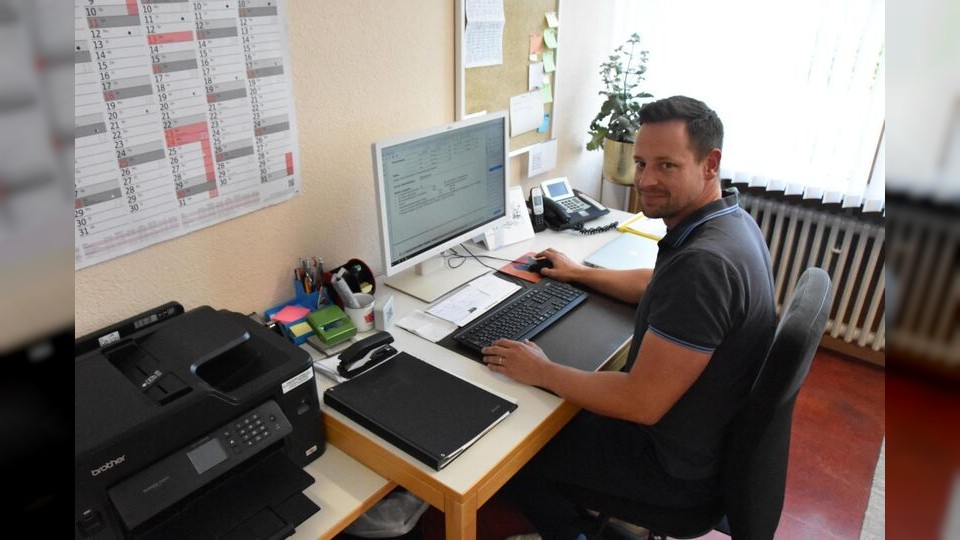 Bild des neuen Schulleiters