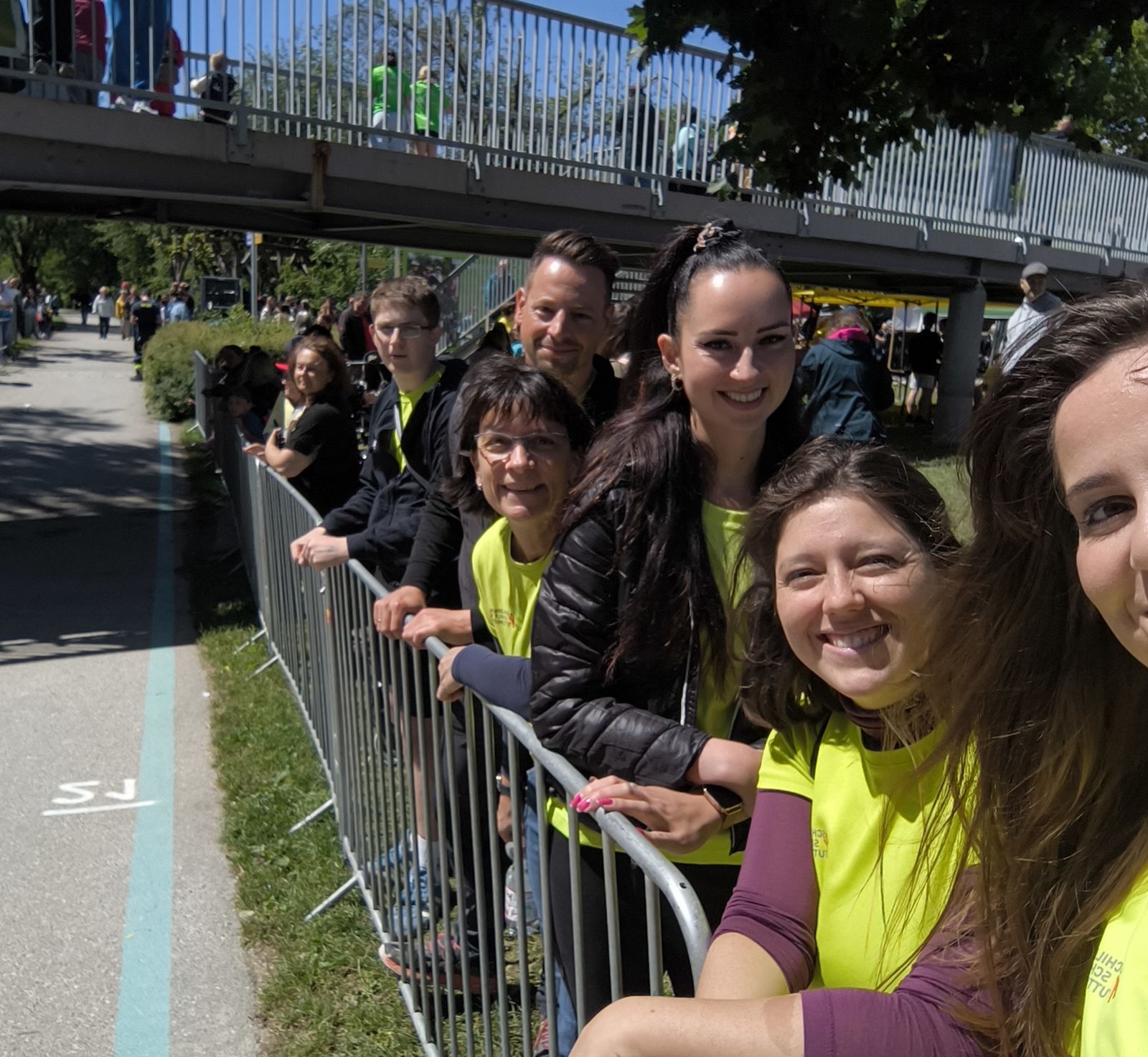 Zuschauer bei Run and Fun