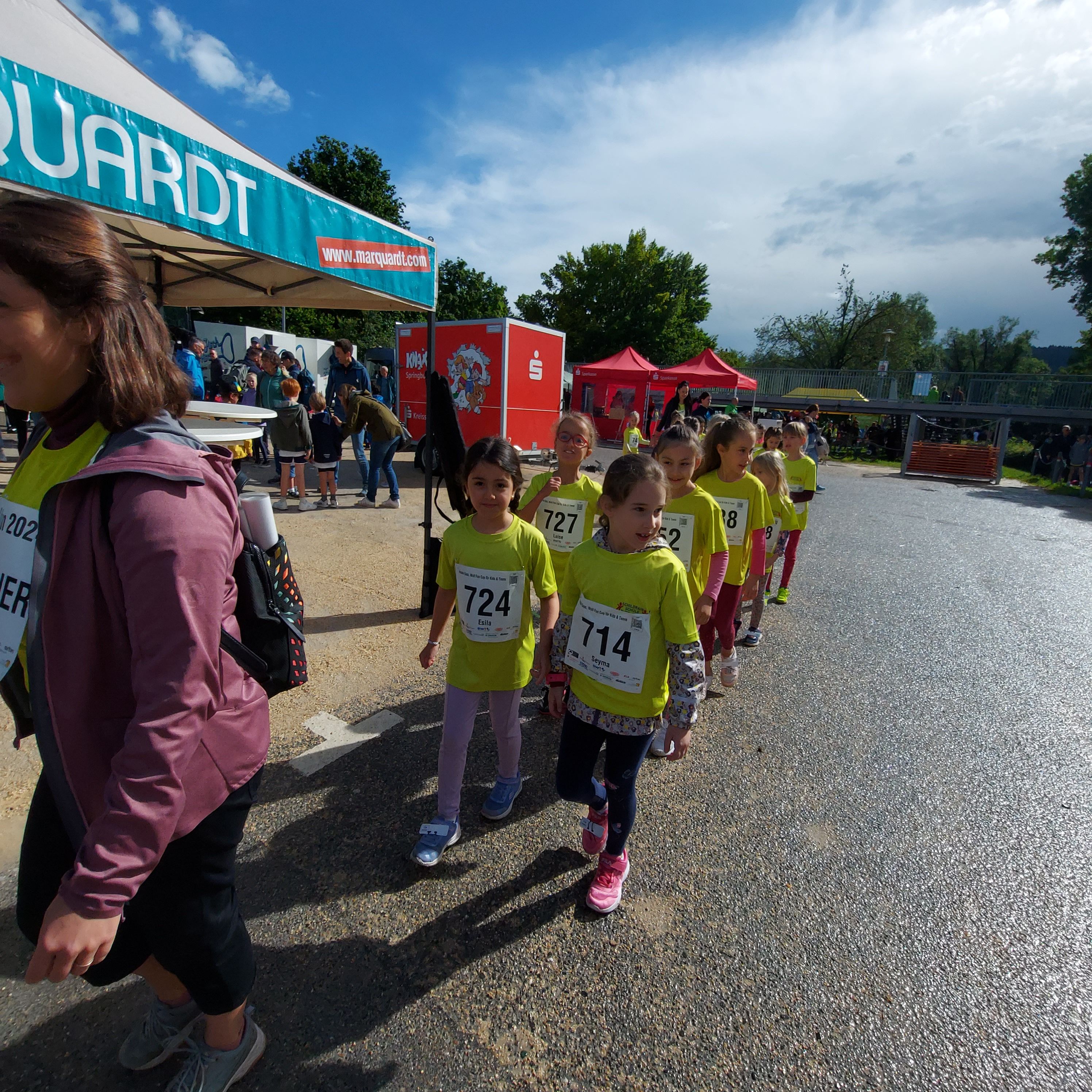 Kinder bei Run and Fun
