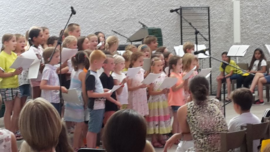 Auftritt Schulchor