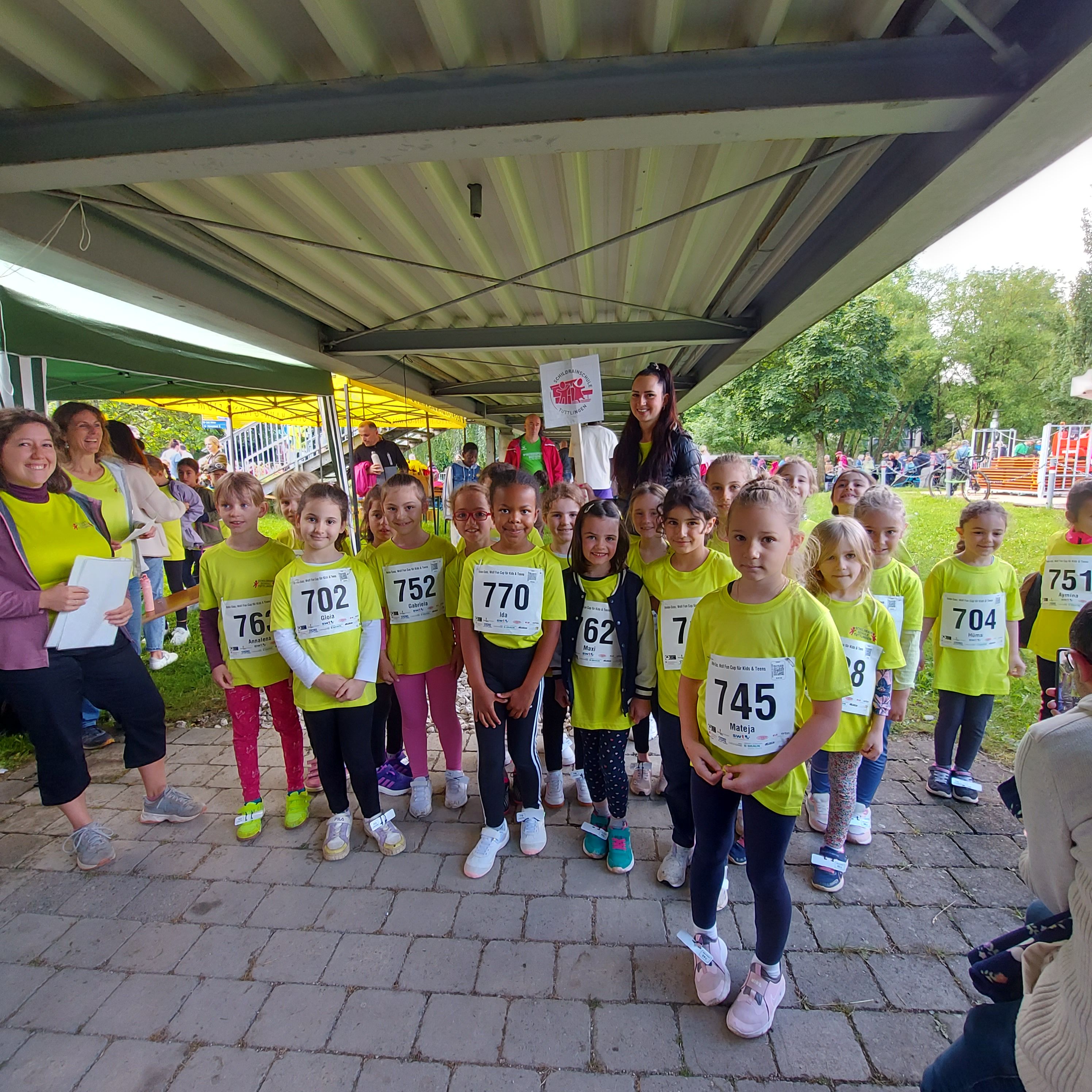 Kinder bei Run and Fun