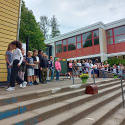 Kinder bei der Einschulung