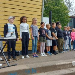 Kinder bei der Einschulung