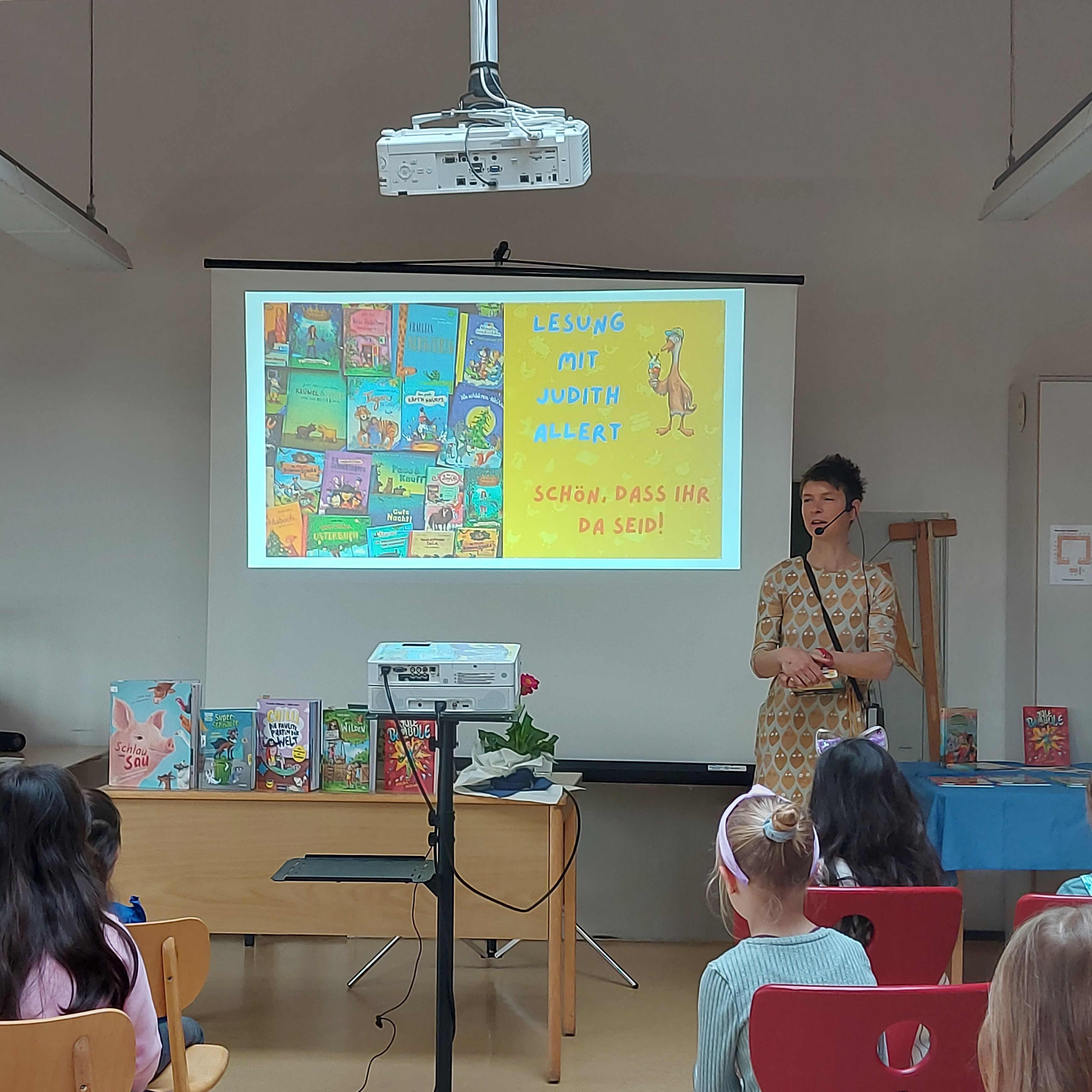 Vortrag von Kinderbuchautorin