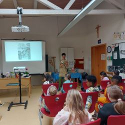 Vortrag von Kinderbuchautorin
